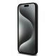 5. DKNY Liquid Silicone MagSafe iPhone 14 Pro Max Hülle mit weißem Logo-Aufdruck – Schwarz