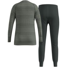 Thermounterwäsche - Odlo Set lang ACTIVE WARM SET Größe 128cm Grau