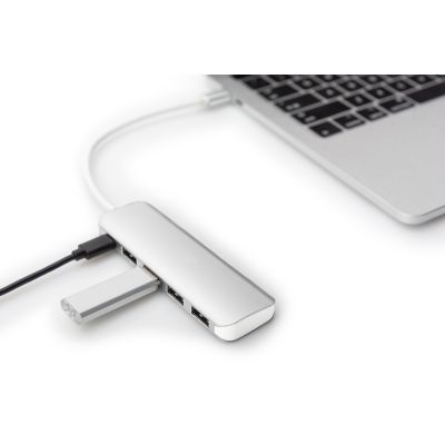 6. Digitus 4-Port USB Typ-C™ (USB 3.0) Hub + PD