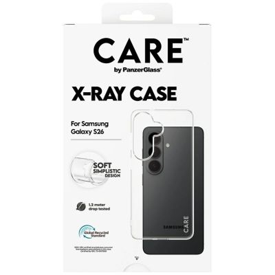 6. CARE by PanzerGlass Röntgen-Schutzhülle für Samsung Galaxy S26 - Transparent