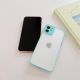 3. Milky Case Flexible, durchscheinende Silikonhülle für Samsung Galaxy S21 + 5G (S21 Plus 5G) Blau