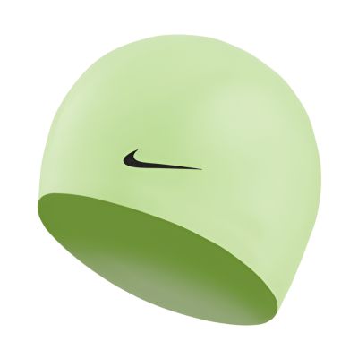 2. Nike Solid Silicone Barely Volt Green Badekappe 93060-740 OS