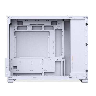 12. Jonsbo D32 STD PC-Gehäuse, Weiß, Mini-Gehäuse, mATX, gehärtetes Glas – Weiß