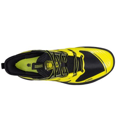 2. K-Swiss Speed Trac Herren Tennis Sneakers Trainingsschuhe Gelb/Schwarz (07392-087-M)