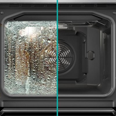 31. GORENJE GECS6B70CLI Retro-Elektroherd 60 cm | ExtraDampfgarfunktion | Heißluftfrittierfunktion | Gefrorenes Backen | Sahne