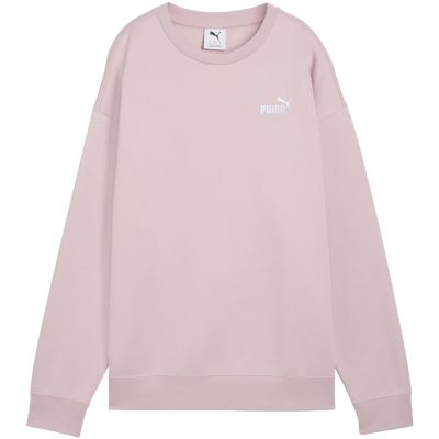 Puma ESS Small No. 1 Logo Relaxed Crew Damen-Sweatshirt Pink 633268 49