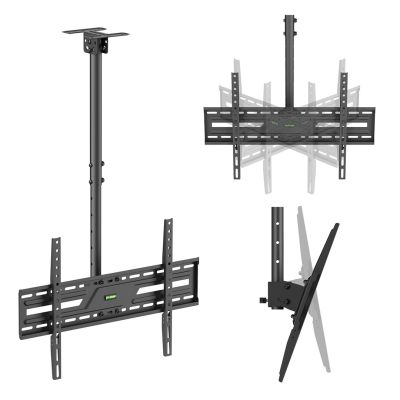 5. MACLEAN Deckenhalterung für Fernseher, max. Traglast 50 kg, 37–86 Zoll, max. VESA 600 x 400, MC-173