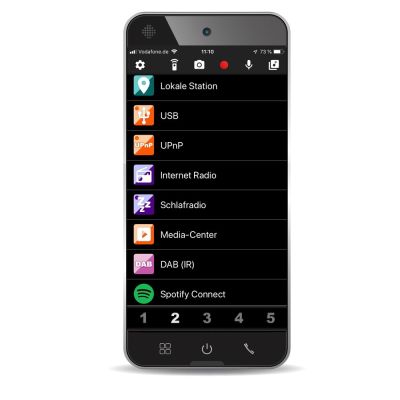 5. DR 463 Bluetooth DAB+ DLNA Internetradio-Adapter
