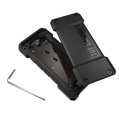 12. Asus TUF Gaming A2 Schwarzes externes SSD-Gehäuse