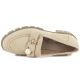4. Damen-Wildlederschuhe mit Verzierung, beige M.Daszyński MR23106