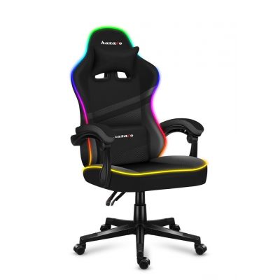 7. Huzaro Force 4.4 RGB Schwarzer Gaming-Stuhl