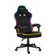 7. Huzaro Force 4.4 RGB Schwarzer Gaming-Stuhl