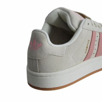 8. Adidas Campus 00s W Cremeweiß / Leuchtendes Rosa Damen- und Jugend-Sportschuhe - JI2752
