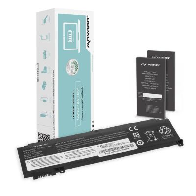 Movano Akku für Lenovo ThinkPad T460s T470s Notebook (Vorderseite) (11,4 V) (2000 mAh)