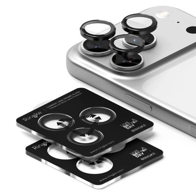 3. Ringke Kamerarahmenschutz 2er-Pack für iPhone 17 Pro / 17 Pro Max - Schwarz