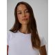 4. Damen-T-Shirt, schmal geschnitten, einfarbig, Größe 4F 4FRSS26TTSHF4520-10S