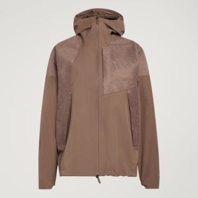 13. Damenjacke adidas TERREX Xperior 2.5L Hybrid Primeknit Climaproof Jacket – Trace Brown, Größe: XS