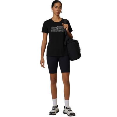 6. Damen-T-Shirt 4F F2785 Tiefschwarz 4FWSS26TTSHF2785 20S