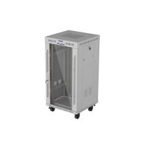 LANBERG Standschrank 19" 22U 600x600 GRAU