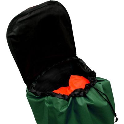 4. Einkaufswagen mit Gestell, 31 l, grün-weiß