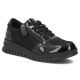 Filippo DP8105 Keilschuhe aus Lackleder in Schwarz