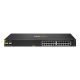 HPE Aruba Networking CX 6000 24p 10M/100M/1G Class4 PoE 4p SFP 1G 370W Managed Switch L3 Gigabit Ethernet (10/100/1000) PoE-Unterstützung 1U