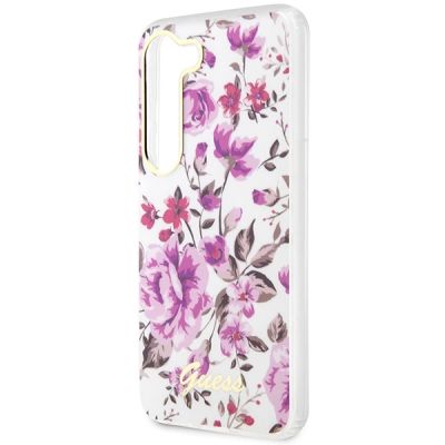 6. Guess GUHCS23SHCFWST S23 S911 weiß/weiß Hardcase Flower Collection