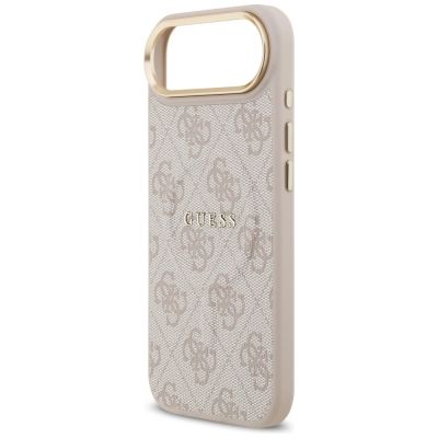 6. Guess 4G PU Classic Logo MagSafe Hülle für iPhone 17 Air - Pink