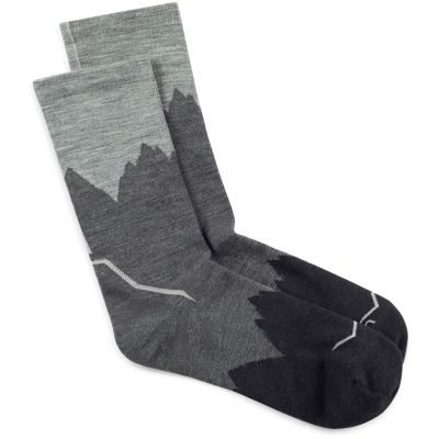 2. Buff Merino Leichtgewicht Crew Socken LWC3 Schwarz L Socken