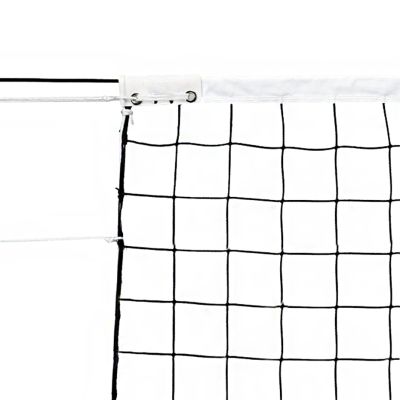 8. Netex Volleyballnetz mit Antennen 9,5 mx 1 m schwarz SI0007
