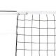 8. Netex Volleyballnetz mit Antennen 9,5 mx 1 m schwarz SI0007