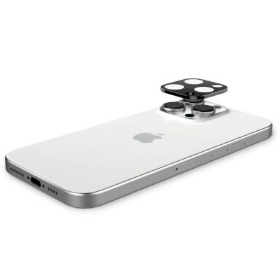 9. Spigen Optik.tR Kameraschutz für iPhone 14 Pro / Pro Max / 15 Pro / Pro Max / 16 Pro / Pro Max - Schwarz 2 Stk.
