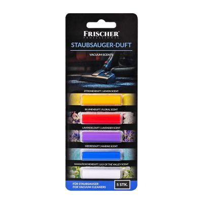 Dufteinsätze für Frischer Staubsauger, 5 Stück.