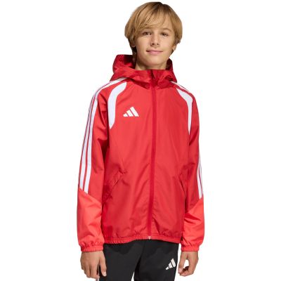 12. adidas Tiro 26 Competition Allwetter-Kinderjacke Rot KB0155
