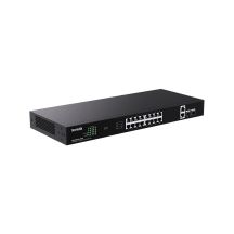 Tenda TEG1120P-16-150W Netzwerkkabel, unmanaged Gigabit Ethernet (10/100/1000), unterstützt PoE