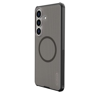3. Nillkin Super Frosted Shield Pro Magnetische Hülle, kompatibel mit MagSafe für Samsung Galaxy S26 – Transparent Schwarz