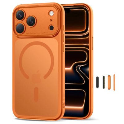 2. Tech-Protect Magpeak Magsafe CC Case für iPhone 17 Pro Max - Matt Orange