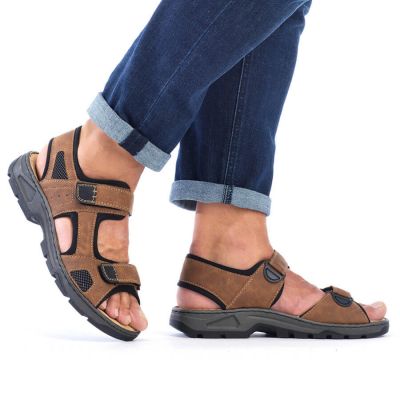 13. Rieker M 26156-25 RKR447B Klettsandalen