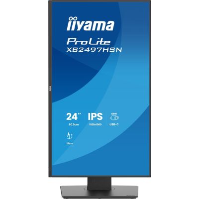 4. iiyama ProLite XB2497HSN-B1 Computermonitor 60,5 cm (23,8") 1920 x 1080 px Full HD LED Schwarz