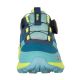 3. Trollkids Trollfjord Hiker Low XT Wasserdichte Schuhe Harbor Blue/Spring Leaf/Aquamarine Mist