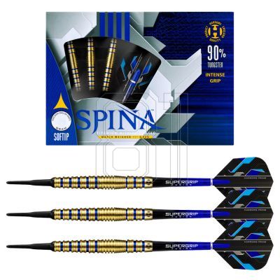 10. Harrows Spina Gold Darts 90% Softip HS-TNK-000013752
