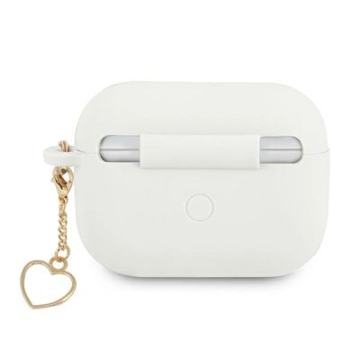 2. Guess GUAPLSCHSH AirPods Pro Cover weiß/weiß Silicone Charm Heart Collection