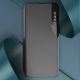 5. Eco Leather View Case Hülle für Samsung Galaxy S24 FE mit Klappe und Ständer – Schwarz