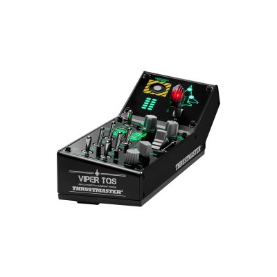 2. Thrustmaster VIPER Panel Schwarzer USB-Joystick + Motorsteuerungshebel PC
