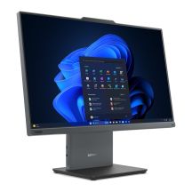 Lenovo AIO ThinkCentre neo 50a G5 Core 7 240H 23,8" FHD Touch IPS 250 Nits AG 16 GB DDR5 5200 SSD 1 TB Integrierte Intel Graphics Cam 5,0 MP W11 Pro Luna Grey 3 Jahre Vor-Ort-Service + Lenovo Adapter ACC_PARTS Kensington K64467M-M1