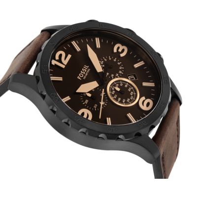 3. FOSSIL Nate JR1487 Herrenuhr + Box