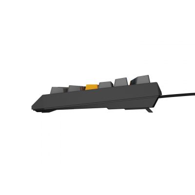 2. GENESIS THOR 230 TKL Gaming-Tastatur USB + RF Wireless + Bluetooth QWERTY Schwarz, Blau, Grau, Orange