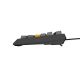 2. GENESIS THOR 230 TKL Gaming-Tastatur USB + RF Wireless + Bluetooth QWERTY Schwarz, Blau, Grau, Orange