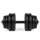 8. VIRTUFIT VERSTELLBARE HANTEL - VINYL - 15 KG