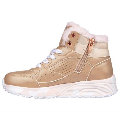 4. Skechers UNO LITE CAMO DAZZLE JR Schuhe 310485L-GDPK